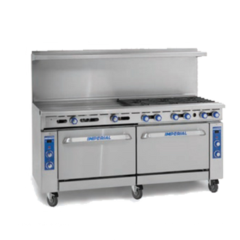 IR-4-G48-CC: (Pro Series) Range, 72" Restaurant, Gas