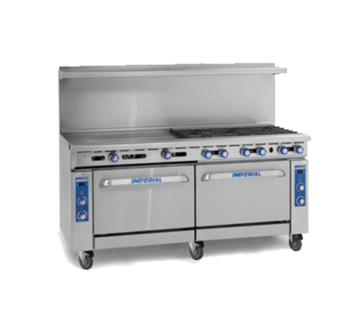 IR-4-G48-CC: (Pro Series) Range, 72" Restaurant, Gas