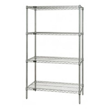 Qua-WR86-1830C: Shelving Unit, Wire