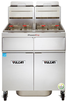 Vul-2TR65CF: (PowerFry) Fryer, Gas, Multiple Battery