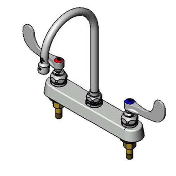 T&S-B-1142-04: Faucet, Deck Mount