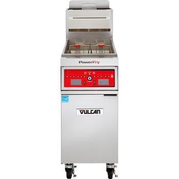 Vul-1TR85D: (PowerFry) Fryer, Gas, Floor Model, Full Pot