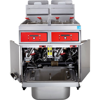 Vul-3VK65CF: (PowerFry) Fryer, Gas, Multiple Battery