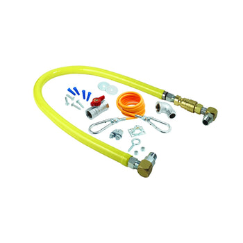 T&S-HG-4E-24SK: (Safe-T-Link) Gas Connector Hose Kit / Assembly