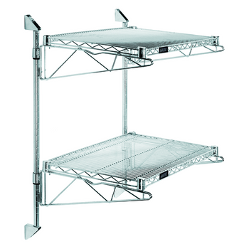 Qua-WC34-CB1448C: Shelving, Wire Cantilevered