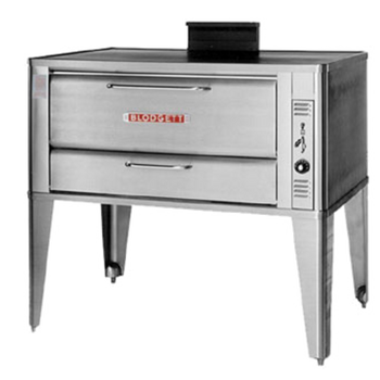 Blo-951 DOUBLE: Oven, Deck-Type, Gas