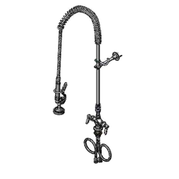 T&S-B-0113-CR-V-B: (EasyInstall) Pre-Rinse Faucet Assembly