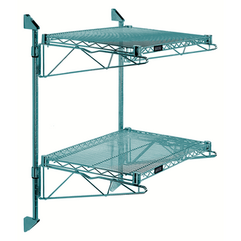 Qua-WC34-CB1272P: Shelving, Wire Cantilevered