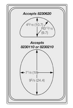 Vol-8240210: (Miramar®) Adapter Plate