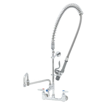 T&S-B-0152-CR-C-TEE: (EasyInstall) Pre-Rinse Faucet Assembly, with Add On Faucet