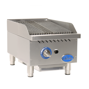 Glo-GCB15G-CR: (Globe) Charbroiler, Gas, Countertop