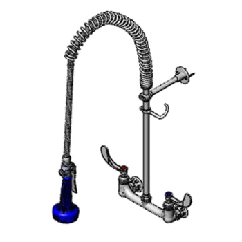 T&S-B-0133-CR-B08W4: (EasyInstall) Pre-Rinse Faucet Assembly