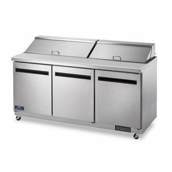 Arc-AMT72R: Refrigerated Counter, Mega Top Sandwich / Salad Unit