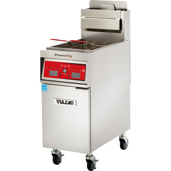 Vul-1VK65DF: (PowerFry) Fryer, Gas, Floor Model, Full Pot