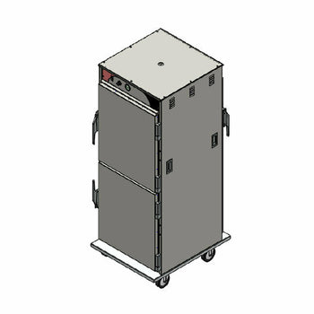 Bev-HTSS74W121-PT: (Temper Select) Heated Holding Proofing Cabinet, Mobile