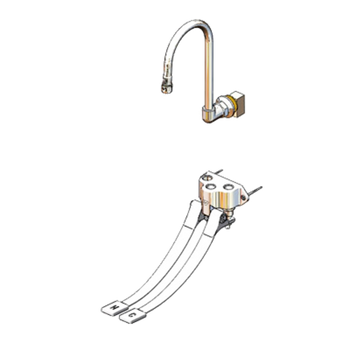 T&S-B-0504-537K: Foot Valve