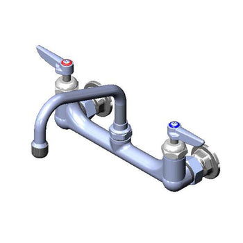 T&S-B-0232-F1-CR-SC: Faucet, Wall / Splash Mount