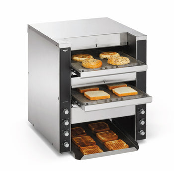 Vol-CVT4-208DUAL: Toaster, Conveyor Type