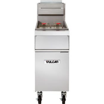 Vul-1GR35M: Fryer, Gas, Floor Model, Full Pot