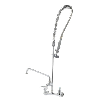 T&S-B-0133-ADF08: (EasyInstall) Pre-Rinse Faucet Assembly, with Add On Faucet