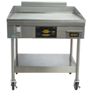 Acc-PGF1201B4850-S2: (Accu-Steam Griddle) Griddle, Gas, Countertop