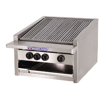 Bak-L-24RS-R: (Dante Series) Charbroiler, Gas, Countertop