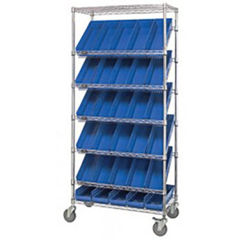 Qua-MWRS-7-108: Shelving Unit, Wire