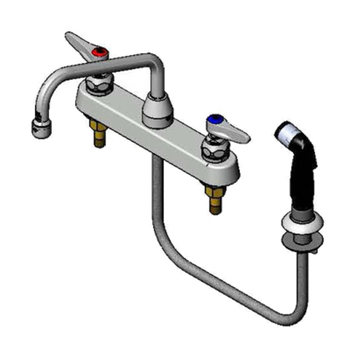 T&S-B-1172: Faucet, with Spray Hose