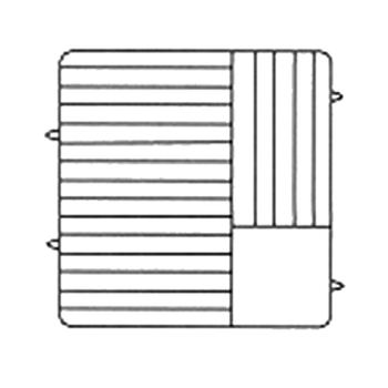 Vol-PM2011-6: (Plate Crate®) Dishwasher Rack, Plates