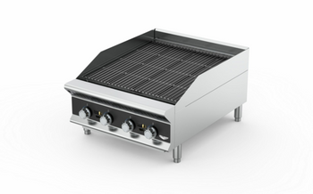 Vol-CBGHD-24: Charbroiler, Gas, Countertop