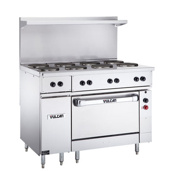 Vul-EV48S-8FP240: Range, 48" Restaurant, Electric