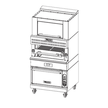 Vul-VBB1BF: (V Series) Broiler, Deck-Type, Gas