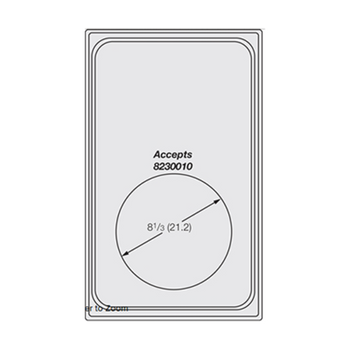 Vol-8240614: (Miramar®) Adapter Plate