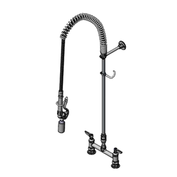 T&S-B-0123-V-BC: (EasyInstall) Pre-Rinse Faucet Assembly