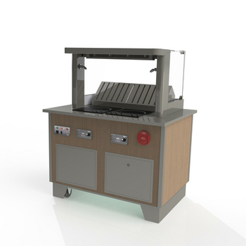 Vol-69718S-1-SL: (4-Series Signature Server®) Induction Hot Food Serving Counter