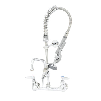 T&S-MPZ-8WLN-08: Pre-Rinse Faucet Assembly, Mini