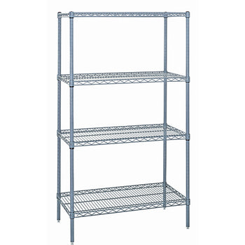 Qua-WR74-1836GY: Shelving Unit, Wire