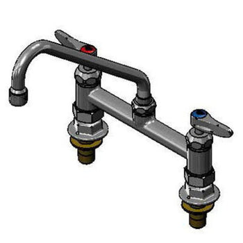 T&S-B-0220-166X-CRK: Faucet, Deck Mount