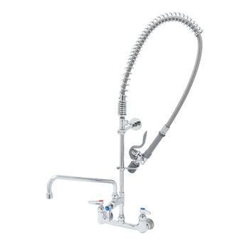 T&S-B-0152-14-CRBCT: (EasyInstall) Pre-Rinse Faucet Assembly, with Add On Faucet