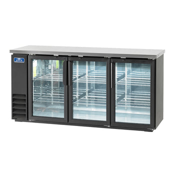 Arc-ABB72G: Back Bar Cabinet, Refrigerated