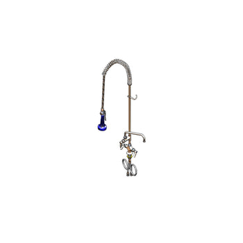 T&S-B-0113-A06-08: (EasyInstall) Pre-Rinse Faucet Assembly, with Add On Faucet