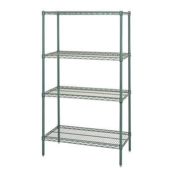 Qua-WR63-2448P: Shelving Unit, Wire