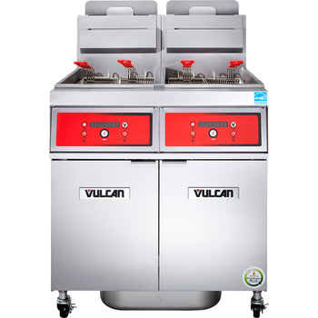 Vul-2VK85CF: (PowerFry) Fryer, Gas, Multiple Battery