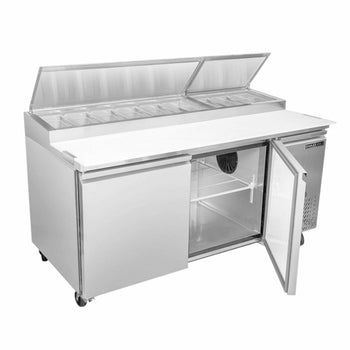 Max-MXSPP70HC: (Maxx Cold) Refrigerated Counter, Pizza Prep Table