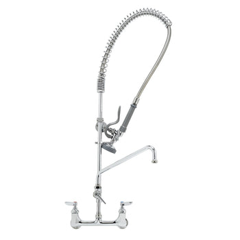 T&S-B-0133-ADF08-B: (EasyInstall) Pre-Rinse Faucet Assembly, with Add On Faucet