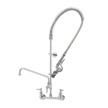 T&S-B-0133-ADF12-BC: (EasyInstall) Pre-Rinse Faucet Assembly, with Add On Faucet