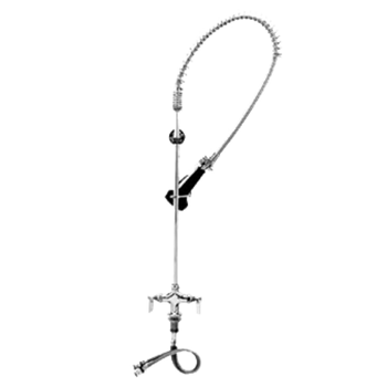 T&S-B-0113-B08-M: (EasyInstall) Pre-Rinse Faucet Assembly