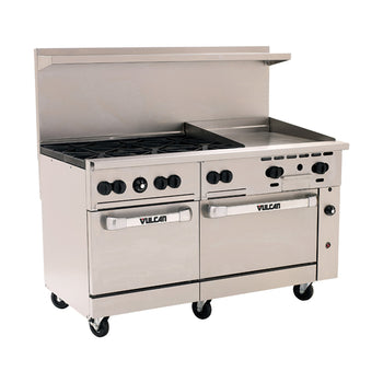 Vul-60SS-6B24G: Range, 60" Restaurant, Gas