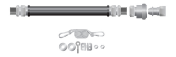 Bak-MGC-75: Gas Connector Hose Kit / Assembly