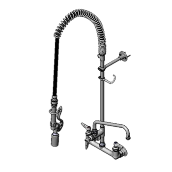 T&S-B-0133-10CRBJST: Pre-Rinse Faucet Assembly, with Add On Faucet